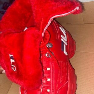 Red Boot Fila